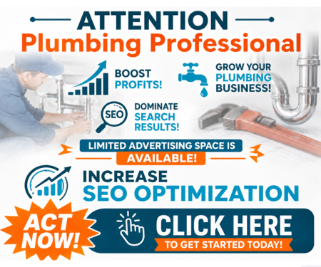 Advertise your Plumbing business on this popular website and reach local customers throughout National.