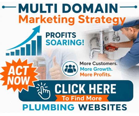 Find the best Plumbing marketing websites on USAPlumber.com. Build a strategic multi-domain digital marketing platform for your Plumbing business.